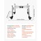 Adjustable Fire Pit Stand 15-27", 4 Casters, Fits Solo Stove and Outdoor Firepits